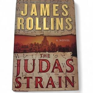 James Rollins The Judas Strain Hardcover Thriller Mystery Adventure Novel